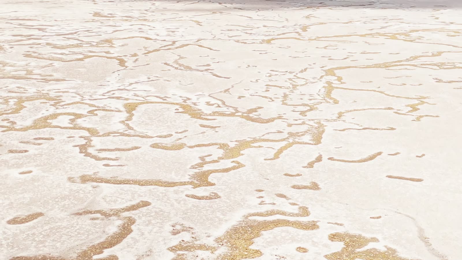 The Atacama salt flat seen from the air